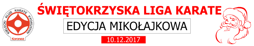 Liga Karate Kielce 2017 - Mikołajki