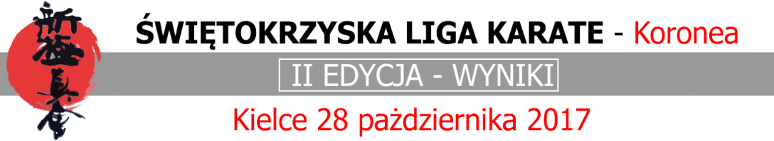 Swiętokrzyska Liga Karate - wyniki Liga Karate II edycja