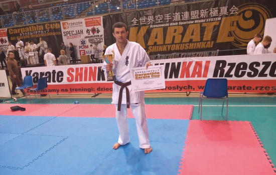 Carpathia Cup 2020 - medal za II miejsce Karate Kielce