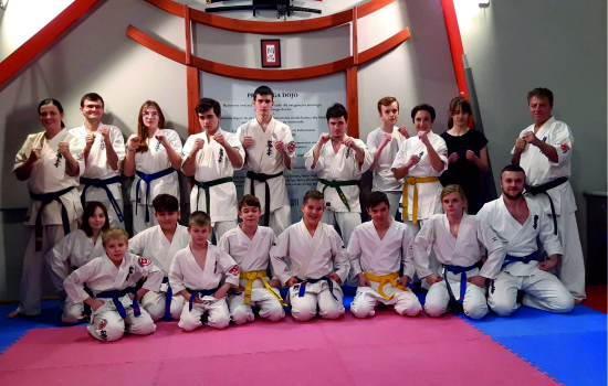 Egzamin na stopnie Kyu- Kielce 13-14 grudnia 2021 Kielecki Klub Karate Kyokushin - Koronea