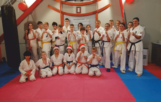 Egzamin na stopnie Kyu 8-9.12.2020 Kielecki Klub Karate Kyokushin - Koronea - zimowy obóz