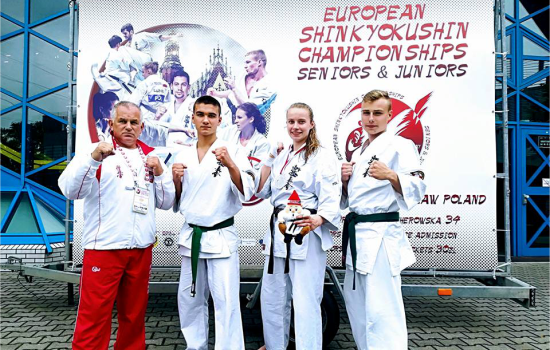Mistrzostwa Europy Karate Shinkokushin Wrocław 2018 Wicemistrzoswo Katarzyny Jaśkowiak z KKKKK - Wrocław 2018