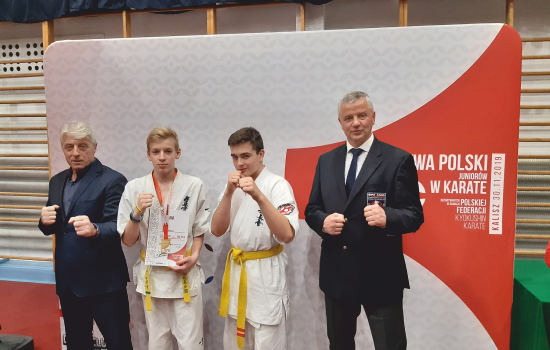 Mistrzostwa Polski Juniorów - Kalisz 30.11.2019 Zdobyte medale - zawodnicy KKKKK